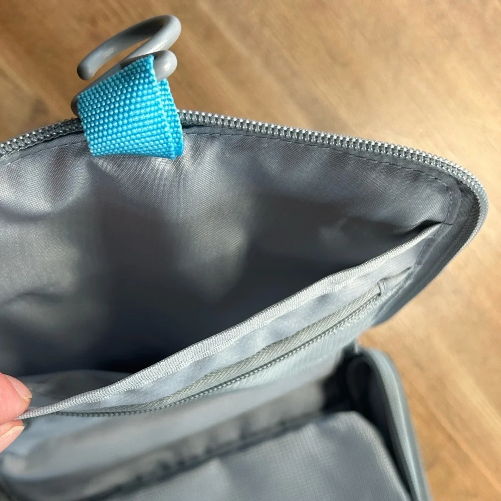 Gray Hanging Travel Organizer, Compact